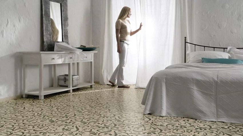 Наприклад, підлогу в квартирі з фанери в спальні буде виглядати дивно і недоречно